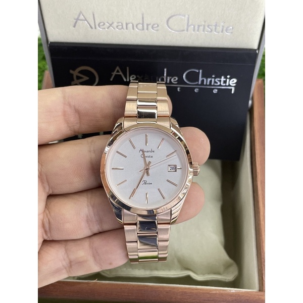 alexandre christie 2839ld rosegold wanita