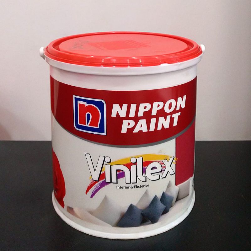 Jual Cat Tembok Nippon Vinilex 5 Kg Putih White 300ss Indonesia|Shopee ...