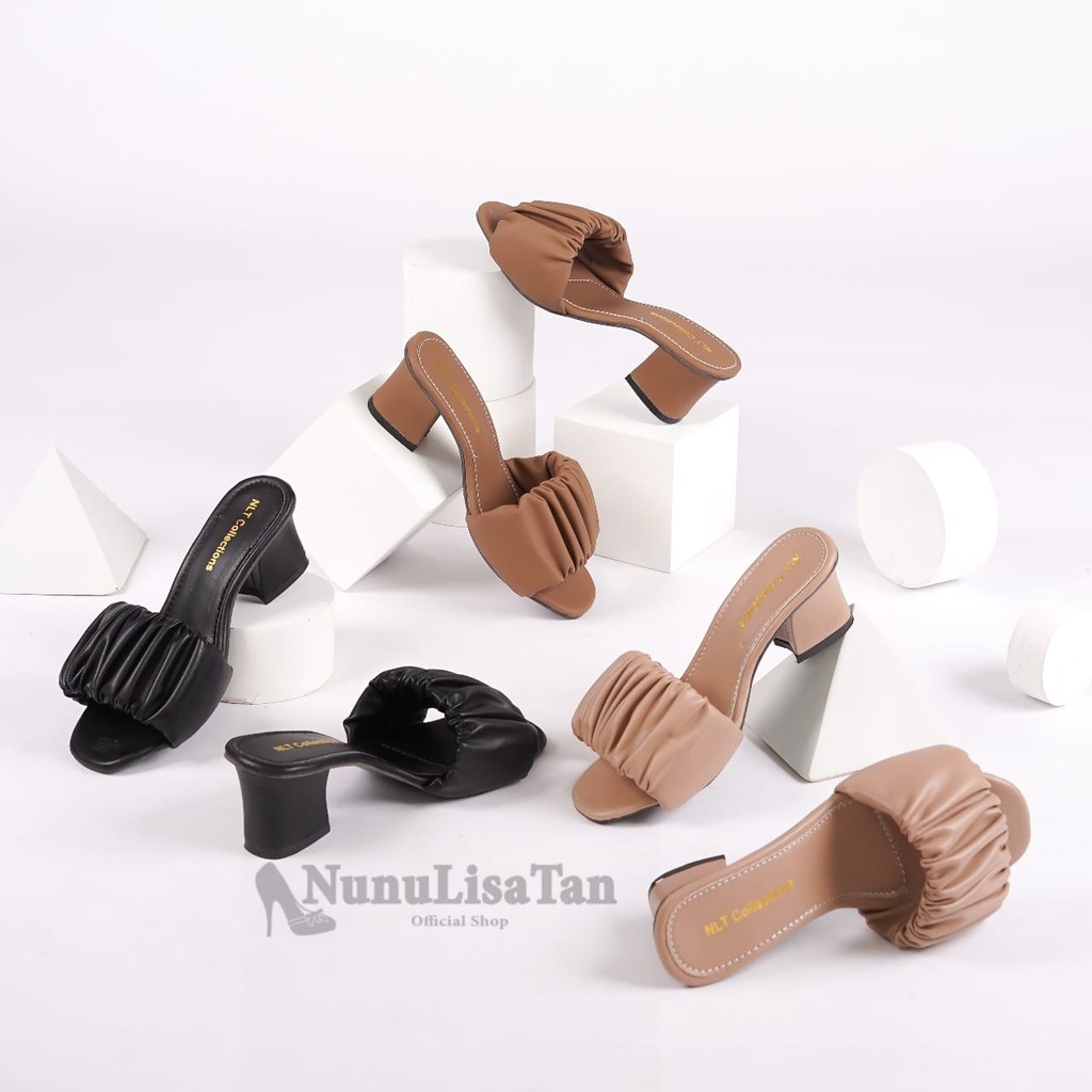 High Heels  wanita terbaru model masa kini heels NIKITA