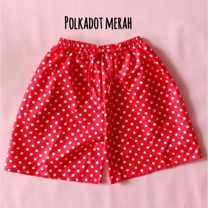 [BISA COD] ✓ Boxer Pria Dewasa Kolor Wanita Santai Celana Pendek Banyak Motif Polkadot