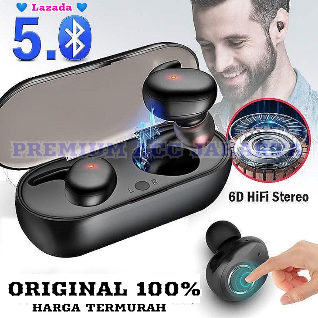 Earphone Headset Bluetooth I7S TWS4 Wireless 5.0 HIFI Stereo Sound Music In-ear With Mic Earphone Bluetooth I7S TWS