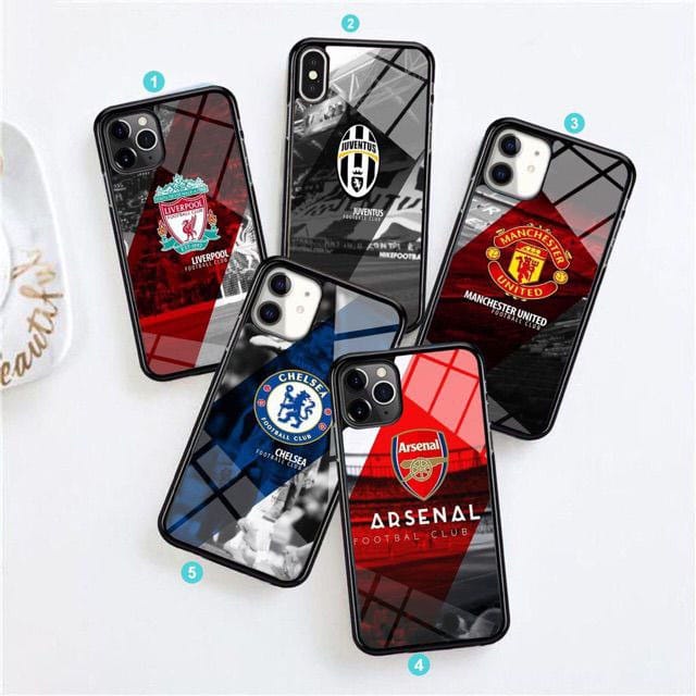 GSC (FFN02) CASE CASING DESAIN CLUB BOLA  BAHAN 2D GLOSY  KHUSUS UNTUK TYPE OPPO A53 OPPO A33 OPPO F