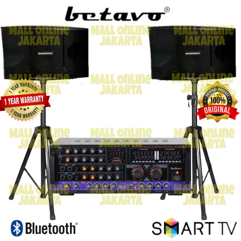 Paket sound system 10 inch betavo full sett merk betavo original