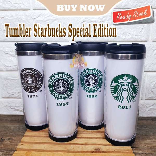 Tumbler Starbucks 450ml my botol stainless Special Edition LOGO 1971