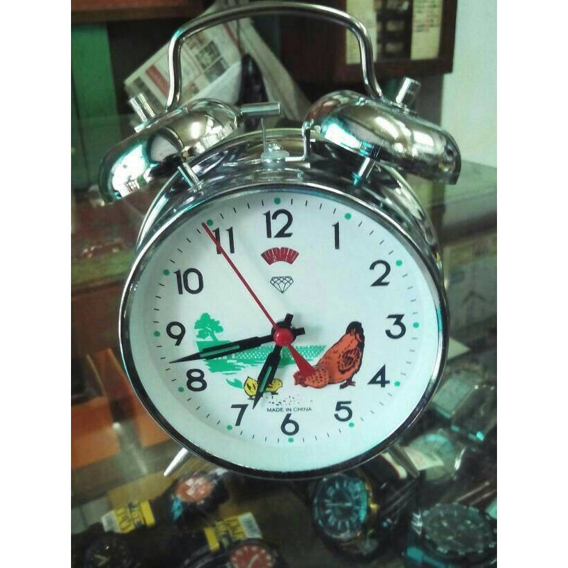 Jam Weker Vintage Ayam