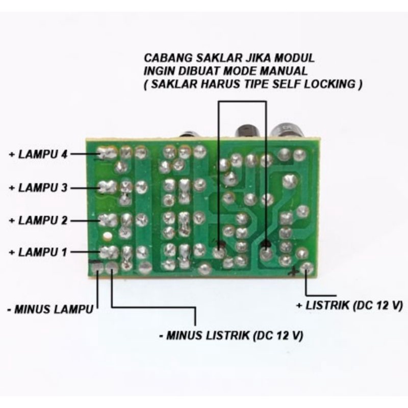 kit modul 4TR auto manual 7 kombinasi gerakan