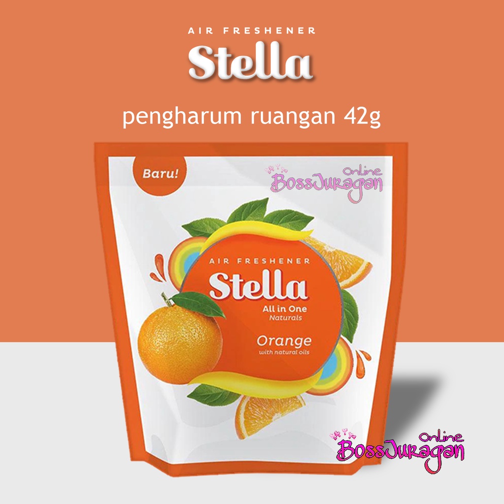 (BOSS) STELLA Pengharum Ruangan | Stella Air Freshener All in One - Stella All in One 42g