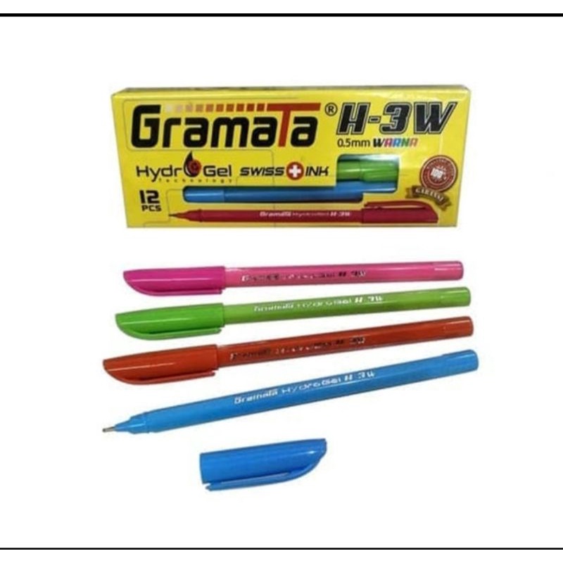 

Pulpen Gramata Hydrogel H-3W 0.5mm (12 pcs)