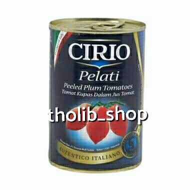 

Cirio pelati whole peeled plum tomatoes 400 gr