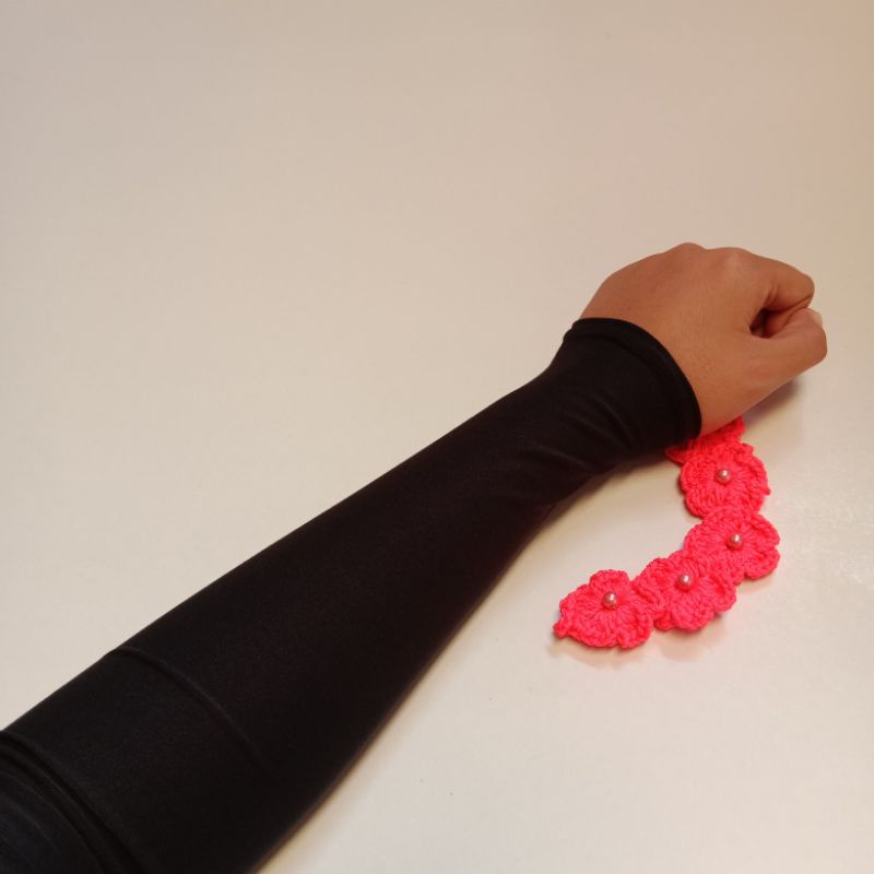 Handstok muslimah manset tangan panjang manset pria_wanita