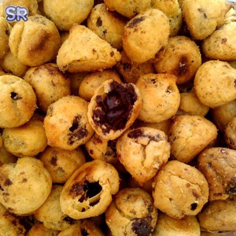 

soes coklat lumer/soes kering coklat