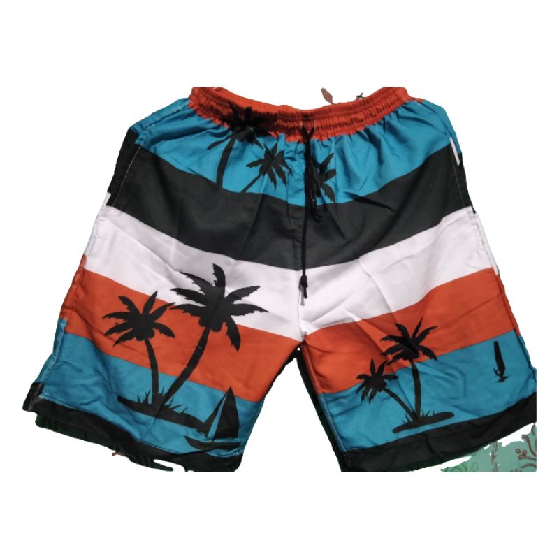 Celana pantai/celana pendek surfing motif full printing