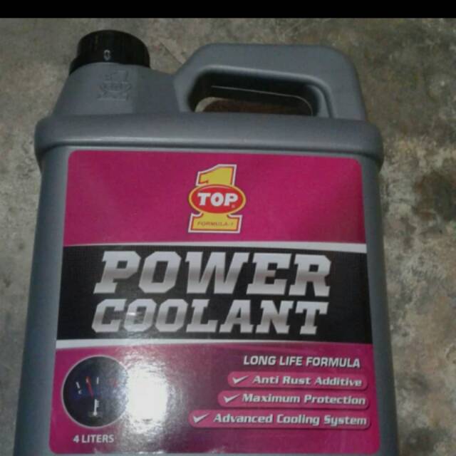 Radiator coolant top 1 power coolant