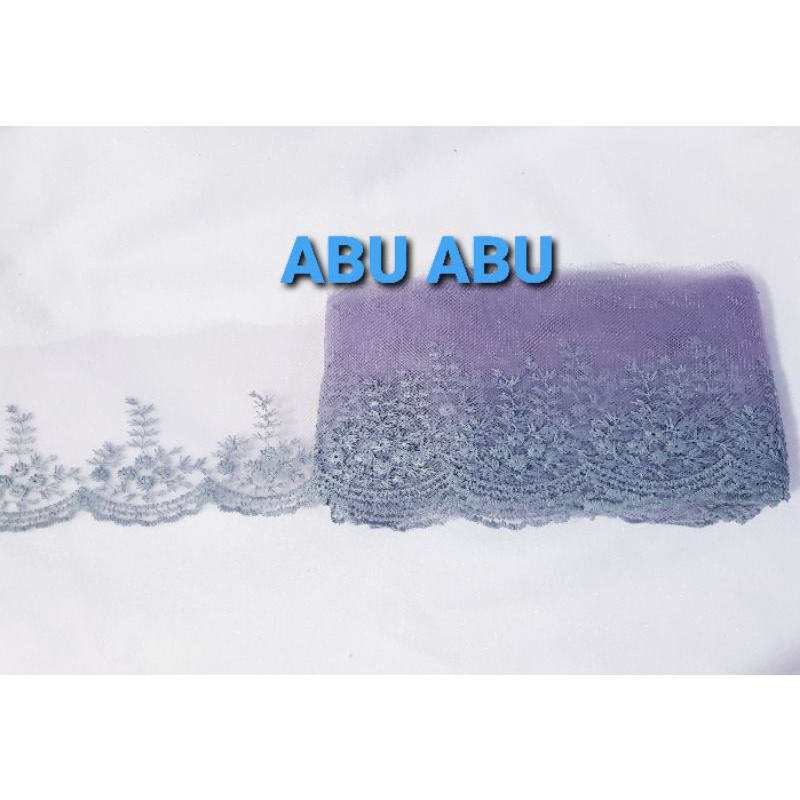 RENDA TILE FI 3260 BORDIR LEBAR +-10CM HARGA PER ROLL ISI 13,5 METER