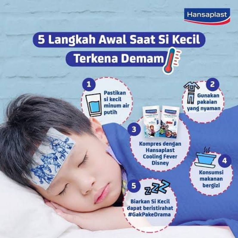 HANSAPLAST COOLING FEVER - Kompres demam