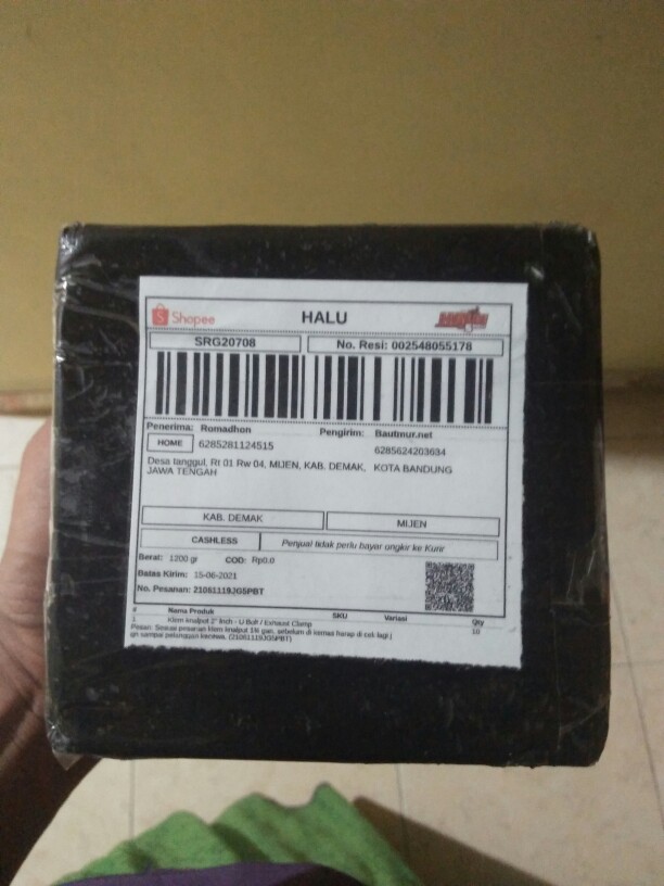 Klem Knalpot 2 Inch - U Bolt / Exhaust Clamp