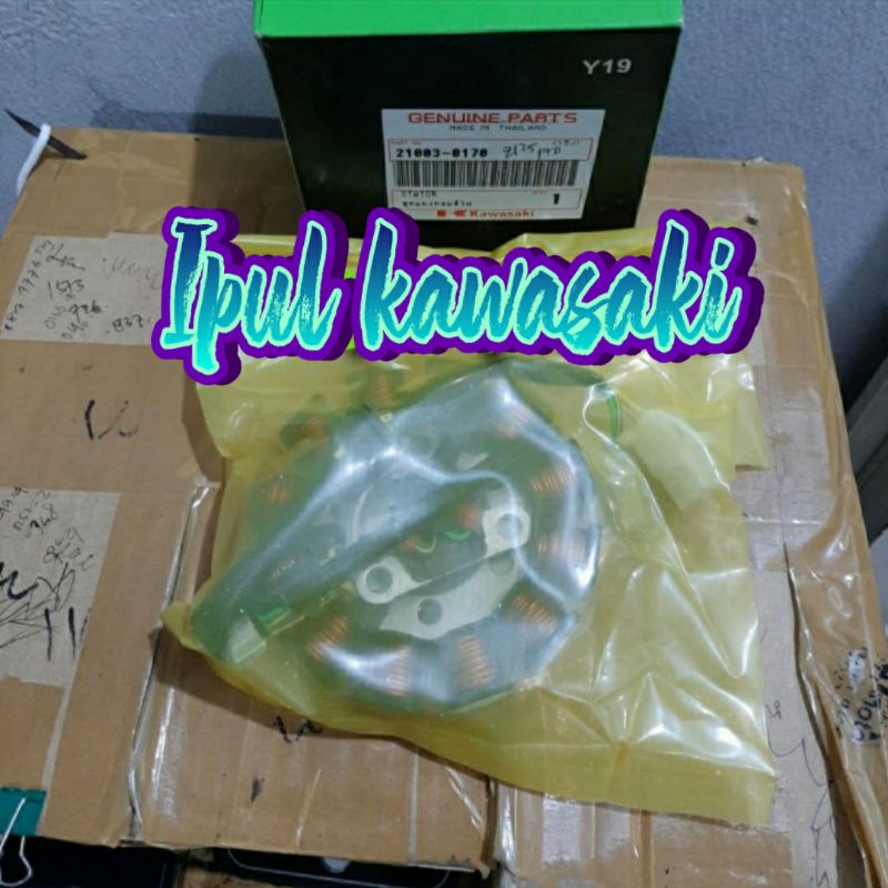 Jual spul stator kawasaki z125 z125pro z125 pro original Shopee Indonesia