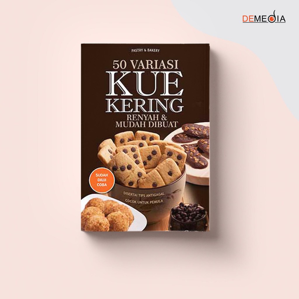 Buku 50 Variasi Kue Kering Renyah Mudah Dibuat Original Shopee Indonesia