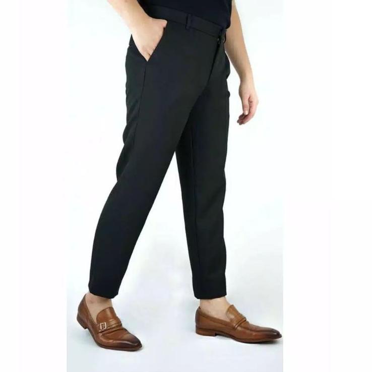 jbs-21 ABTEX Ankle Pants Light Grey | Celana Cingkrang Formal | Celana Cingkrang Formal Slimfit | Ce