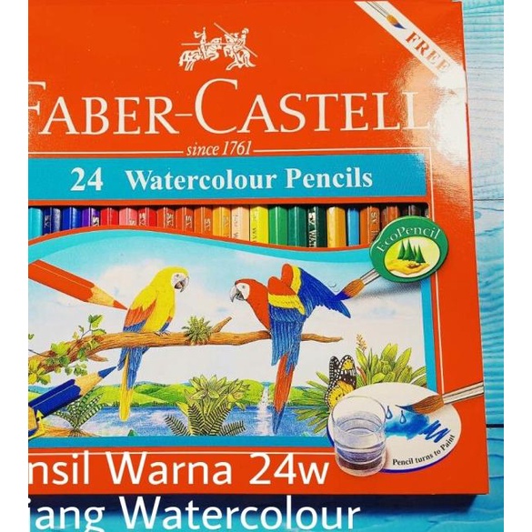 

❋ Pensil Warna Faber Castell 24 Watercolour ➺