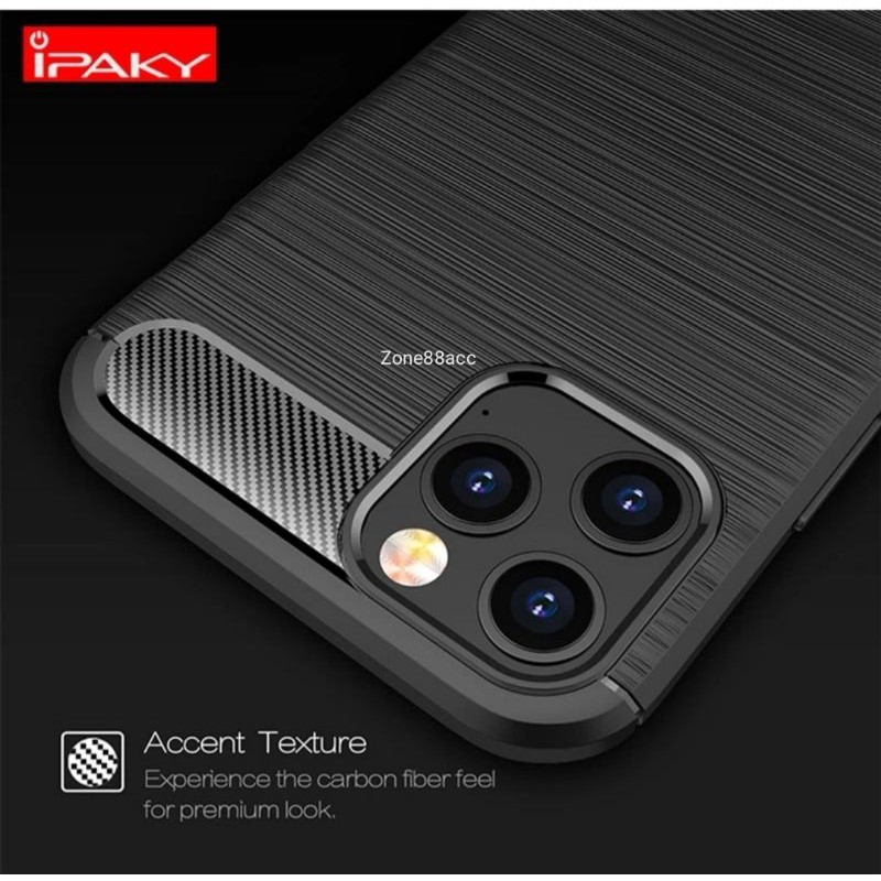 case silicon Softcase Iphone 12 Mini Pro Max Promax 12mini 12pro 12promax Silikon Ipaky Carbon Cover Casing Fiber soft jelly pelindung belakang handphone elegan