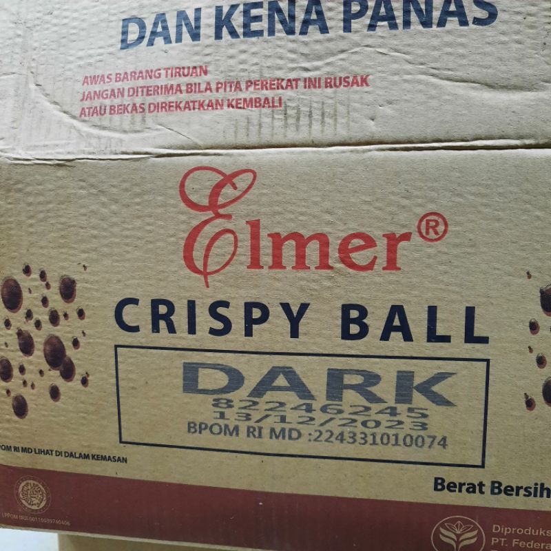 

Crispy Ball (Chip Wafer) Elmer 4x2,5kg/crt