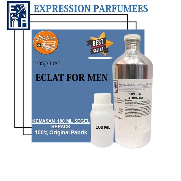 BIBIT PARFUM MURNI EXPRESSION PARFUMEES ECLAT FOR MEN 100 ML | BEST SELLER | PARFUM PRIA