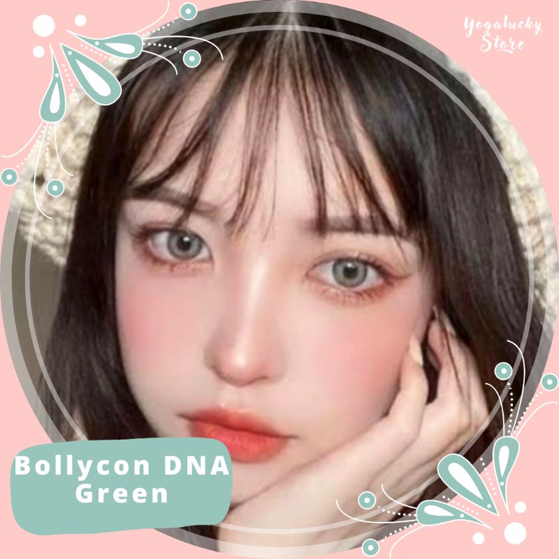 SOFTLENS BOLLYCON DNA GREEN NORMAL 14.5MM BY URBAN FACTORY