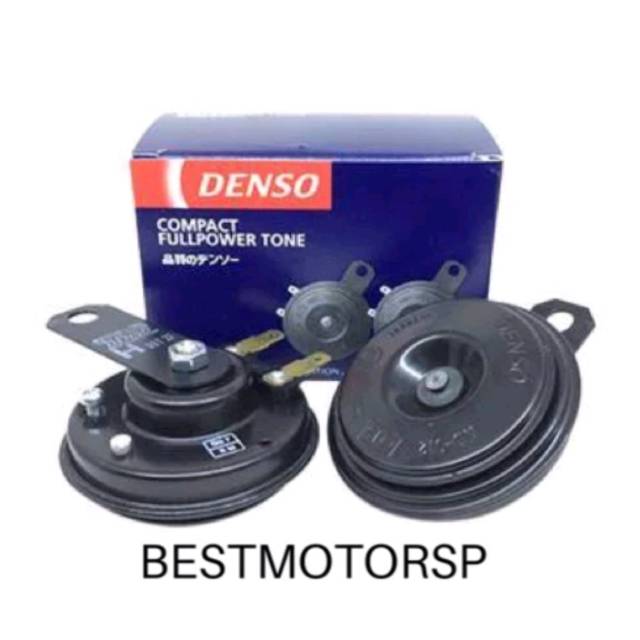 Klakson Denso Original bulat Satu pasang suara Avansa