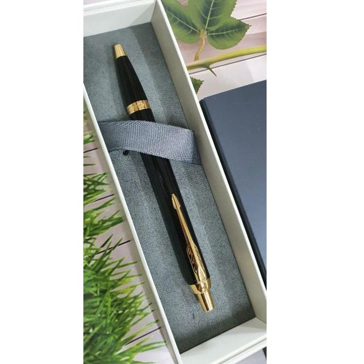 

(L-K-T-♥) Pulpen Parker Original IM New Lq Black GT Gratis grafir Nama Atau Logo bukan Montblanc Dupont trending