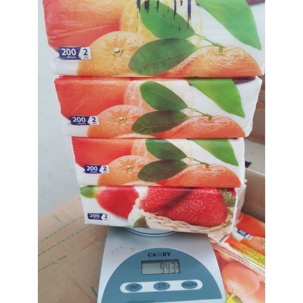 NICE facial tissue murah-200gr x4