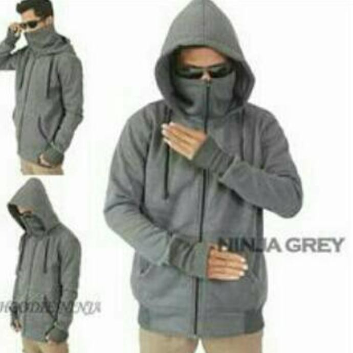OBRAL jaket ninja pria / jaket harajuku / jaket motor / hoodie ninja simple
