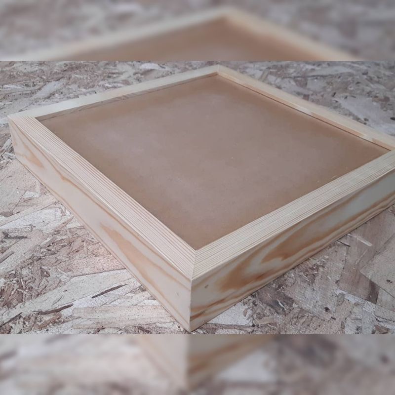 PIGURA 3D 30x30x5cm (HIGH QUALITY) - Pigura Mahar / Bingkai mahar & Frame 3d