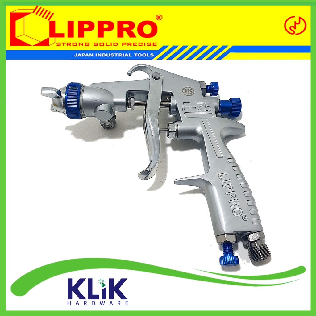 Lippro Spray Gun F75 Tabung Atas Spit Duco F75G Spet Cat F-75G Semprotan Cat 400 ml