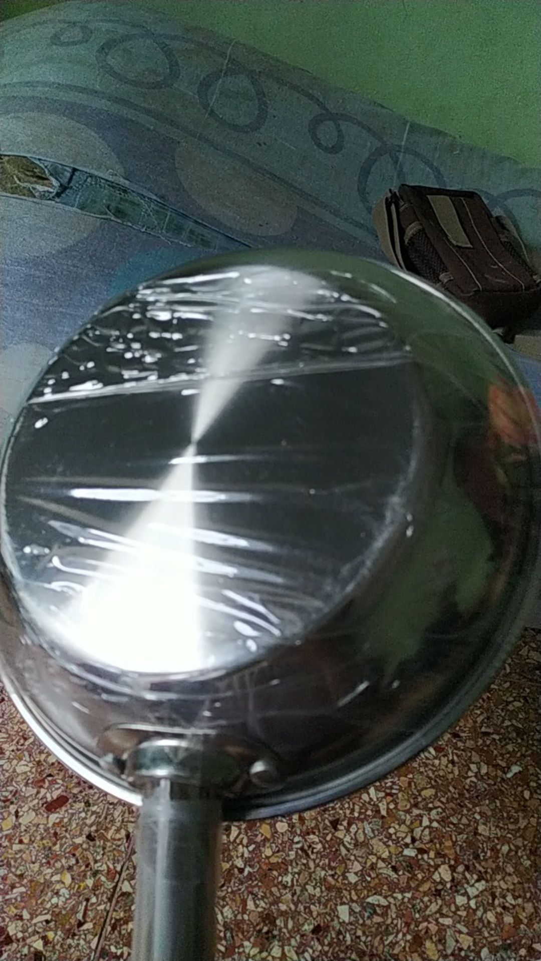 Wajan Stfp0124 - Wajan Fry Pan Diameter 24 Cm Stainless Golden Flying Fish Kitchenware