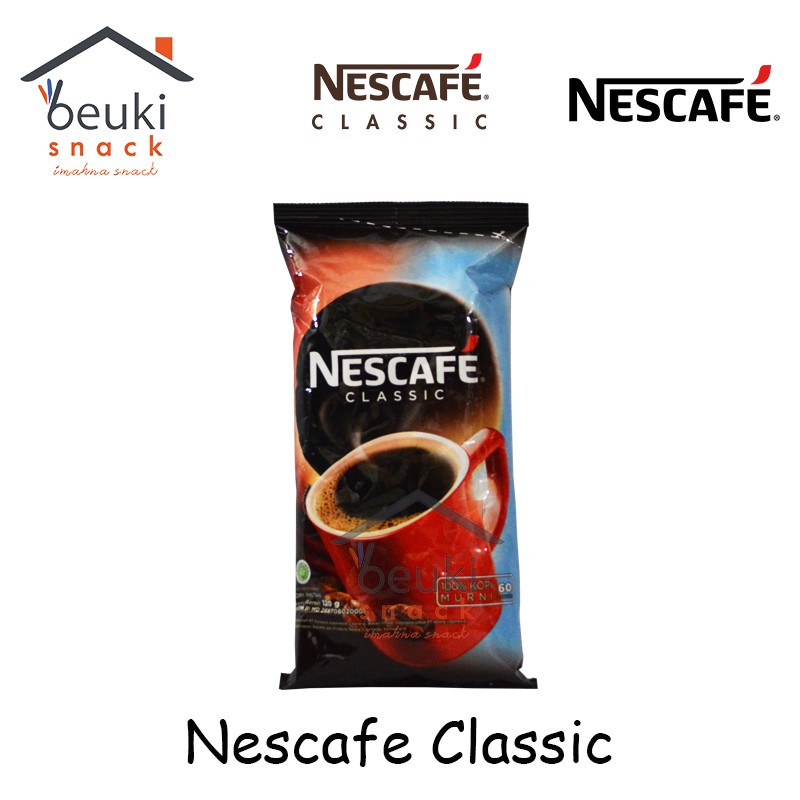 

Nescafe Classic Dalgona Ala Cafe Vending Kopi Classic Original - 120gr