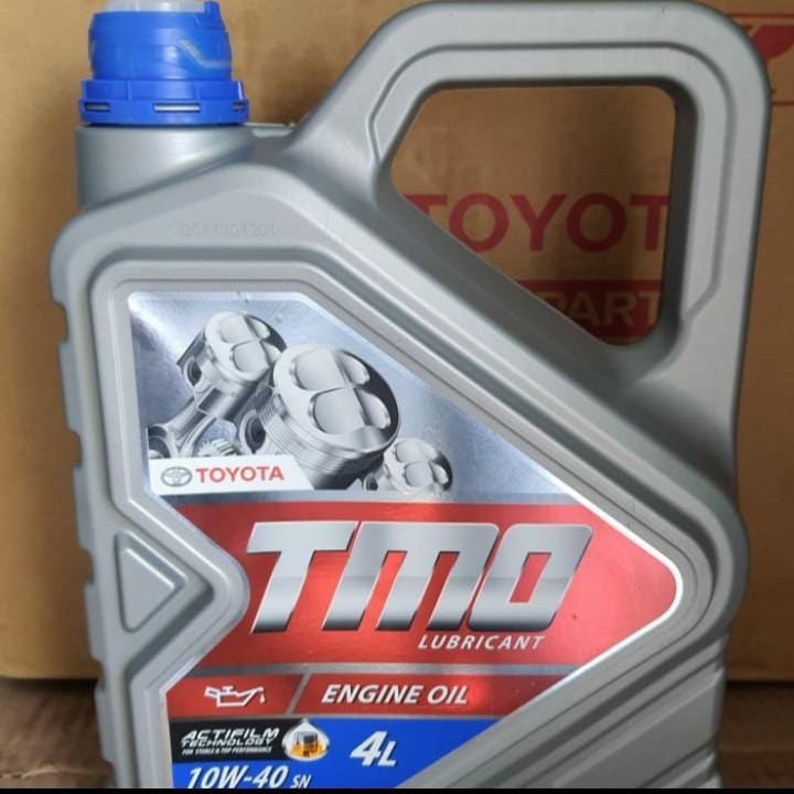 Oli Mesin TMO 10W-40 15w-40 Bensin Diesel Api SN TOYOTA 4 LITER