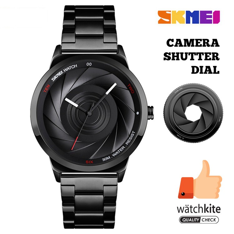 SKMEI 9210 Jam Tangan Pria Analog Tali Stainless WATCHKITE WKOS