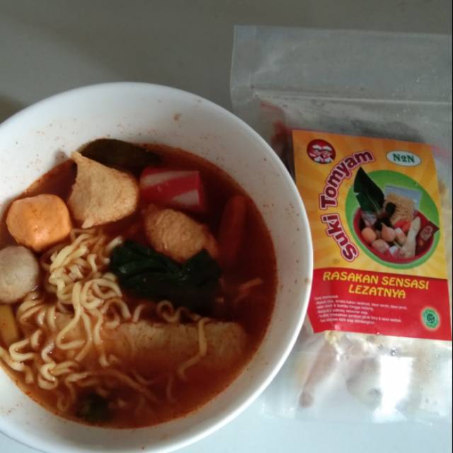 

Suki tomyam homemade..