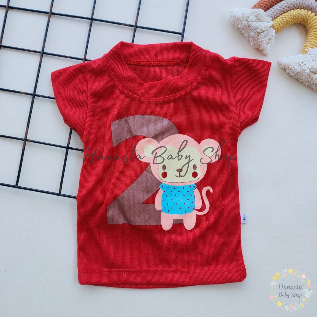 Kaos Bayi Atasan RIB Anak Laki-Laki dan Perempuan Baju Bayi Baru Lahir