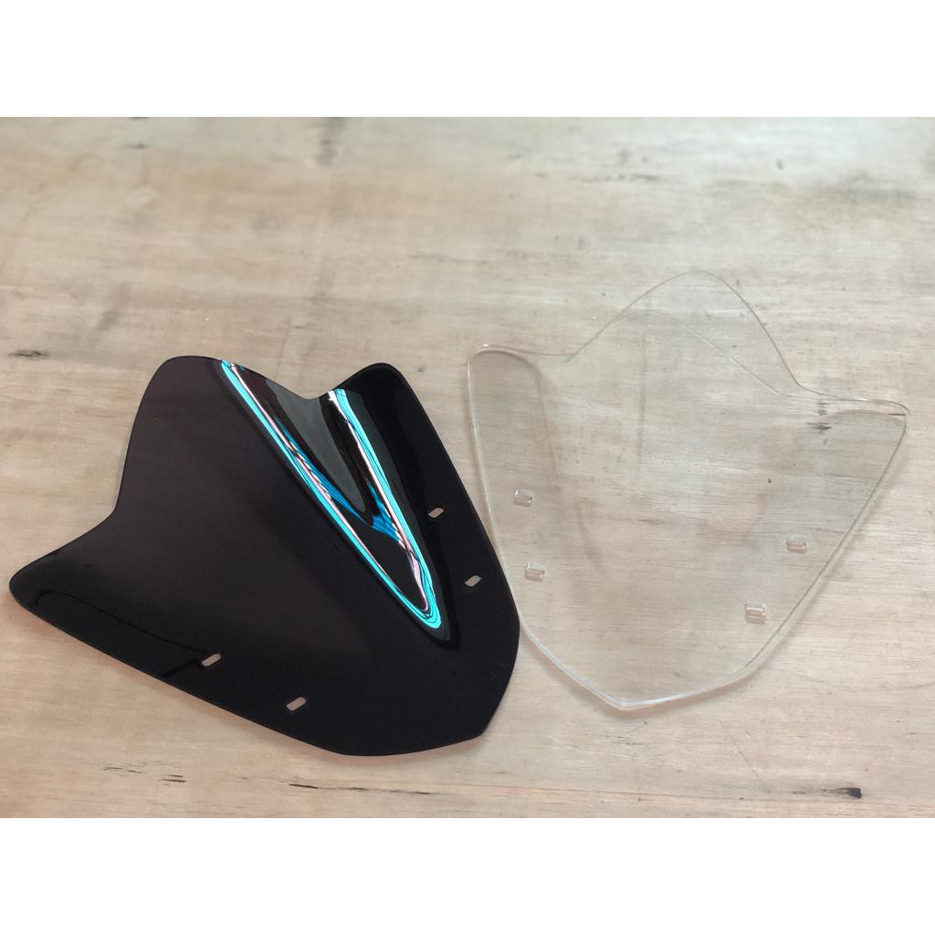 VISOR AEROX YAMAHA 155 / WINDSHIELD AEROX 155 ACRYLIC TEBAL