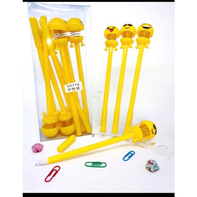 

Pulpen Gel Spring 1 pak isi 12 pcs