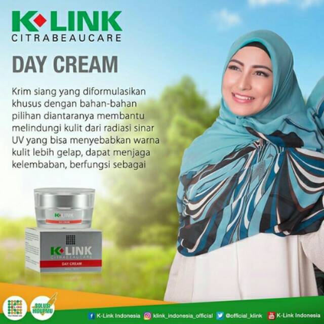 DAY CREAM CITRA BEAUCARE K-LINK (PENCERAH WAJAH, PEMUTIH WAJAH, TABIR SURYA)