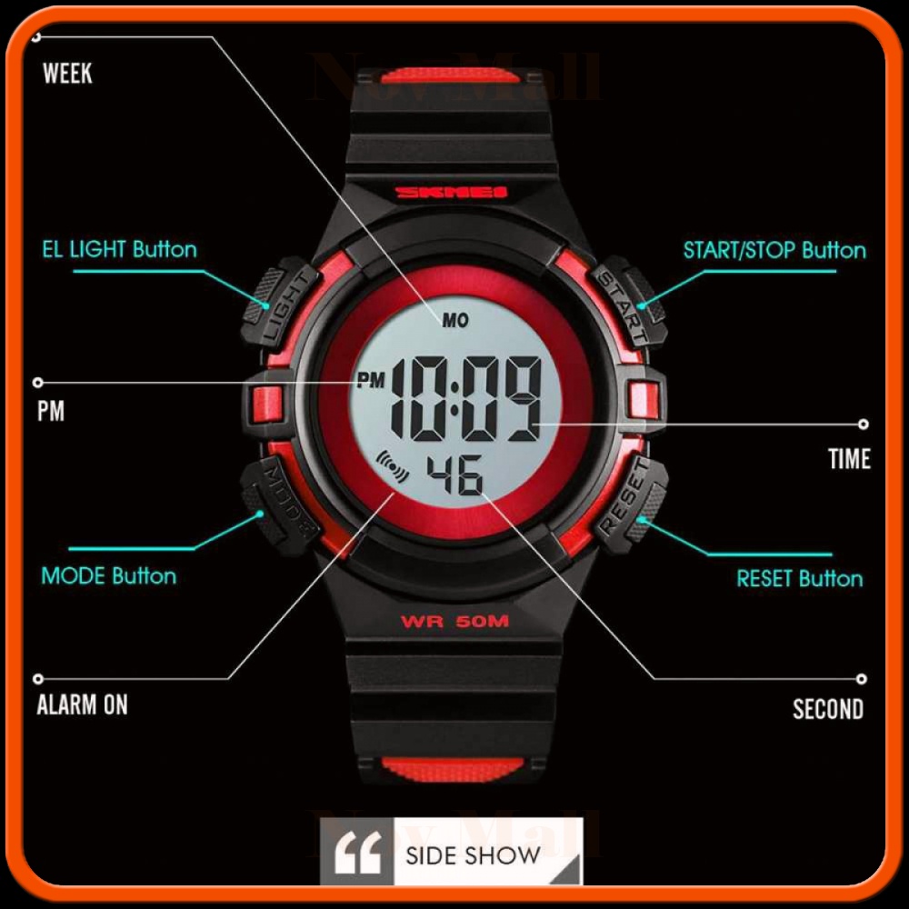 SKMEI Jam Tangan Sporty Anak Waterproof LED Digital - 1485