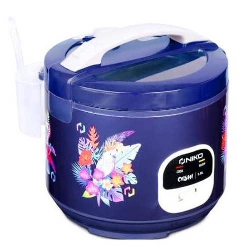 Rice Cooker Niko Oishi kapasitas 1.8 liter Model Amazone
