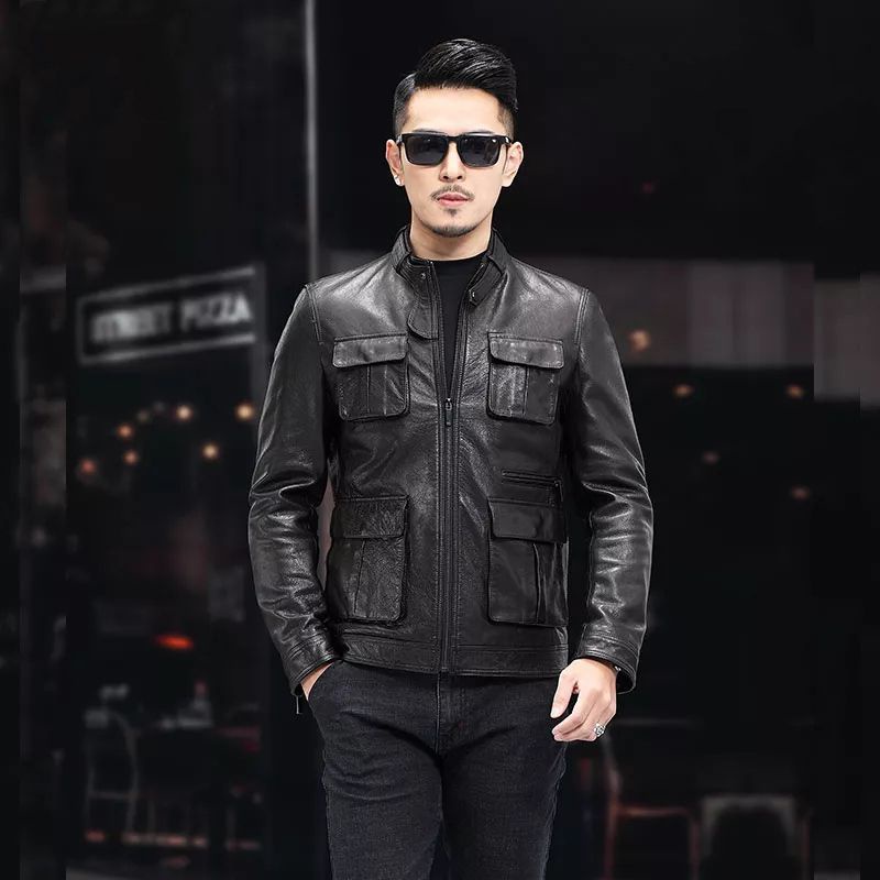 JAKET MOTOR KULIT ASLI 100%-JAKET KULIT TOURING