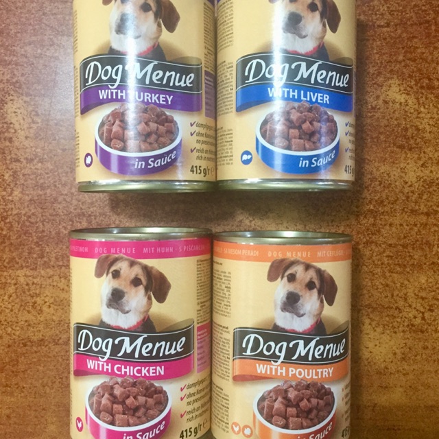 Dog Menue Canned 415gr kalengan dogfood