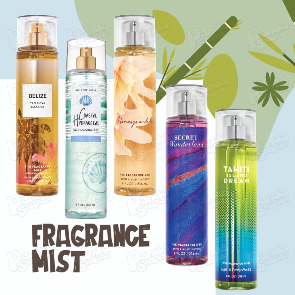 BBW Fine Fragrance Mist Newest Collection