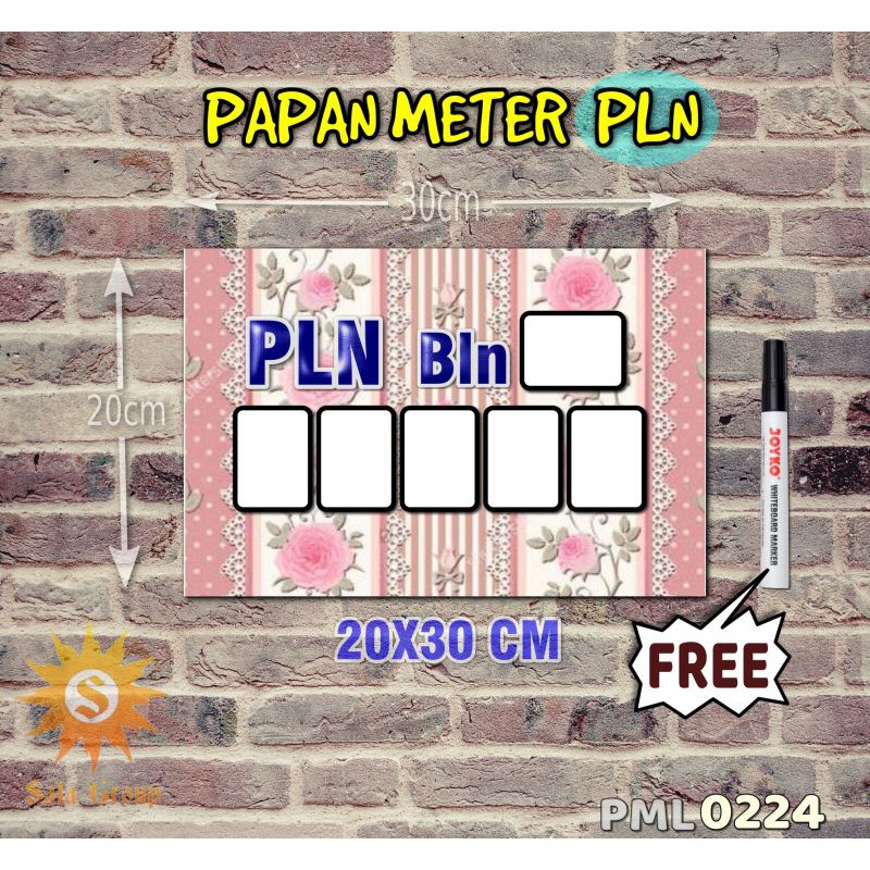 

Safa Papan Meter Listrik PLN PAM motif Unik - Shabby 24