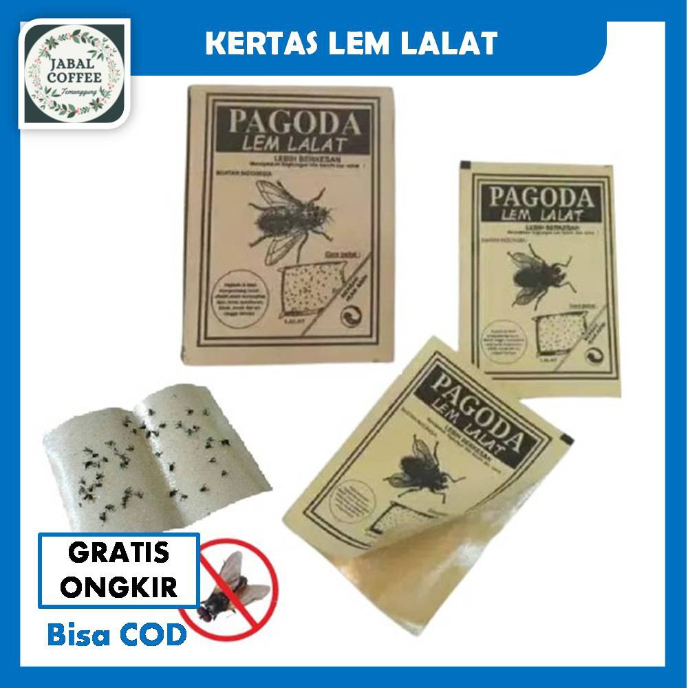 Kertas Lem Perangkap Lalat / Lem Lalat / Kertas Lem Lalat / Lem Lalat Kertas / Lem Lalat LengketJ76